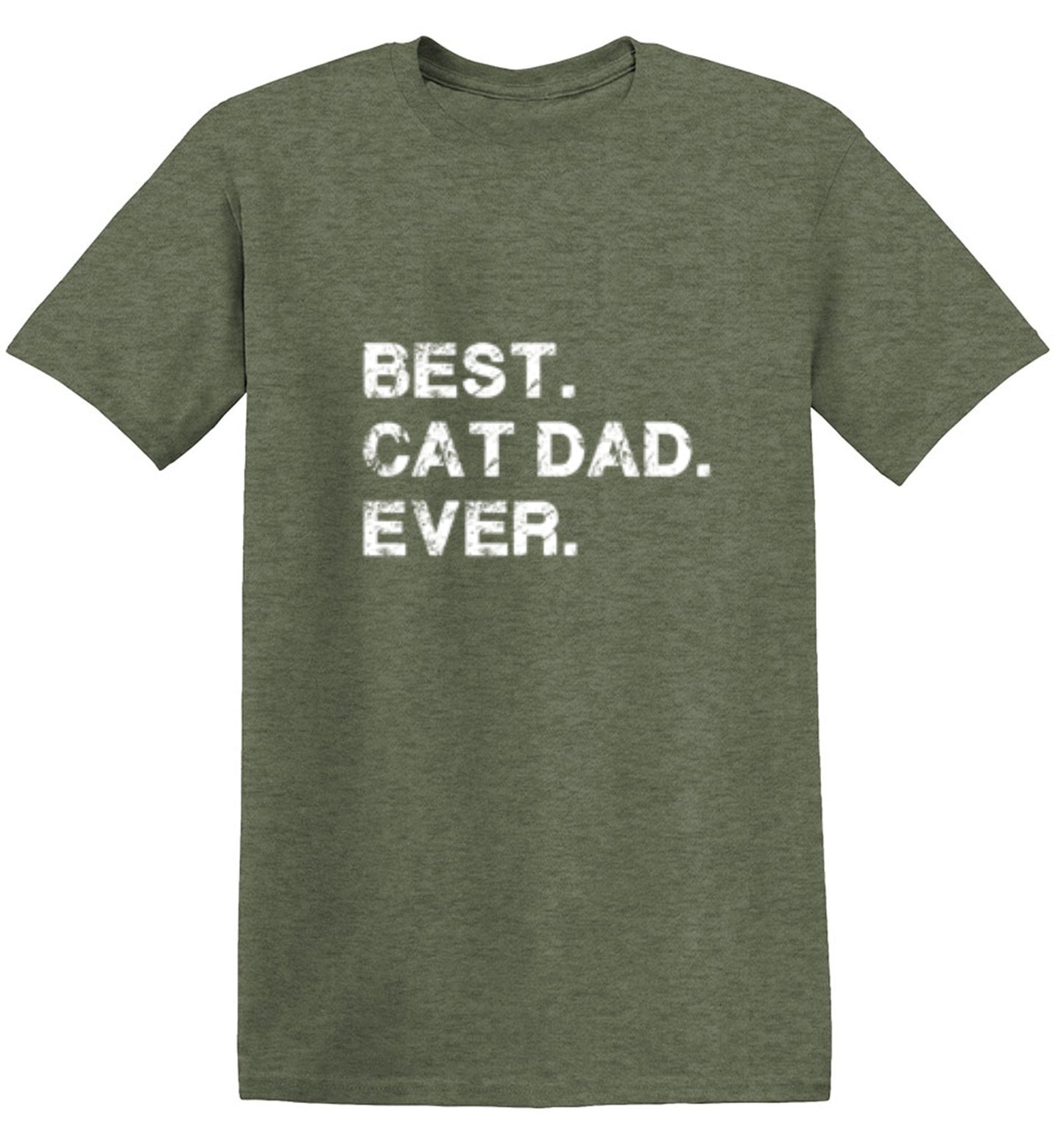Funny T-Shirts design "Best Cat Dad Ever Shirt"