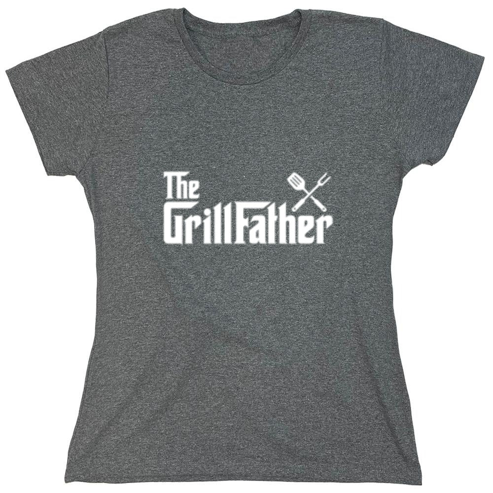 Funny T-Shirts design "The GrillFather - Womens"