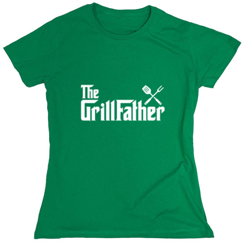 Funny T-Shirts design "The GrillFather - Womens"