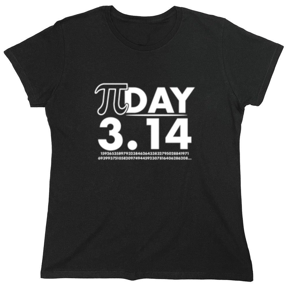 Funny T-Shirts design "Pi Day 3.14 T-Shirt - Womens"