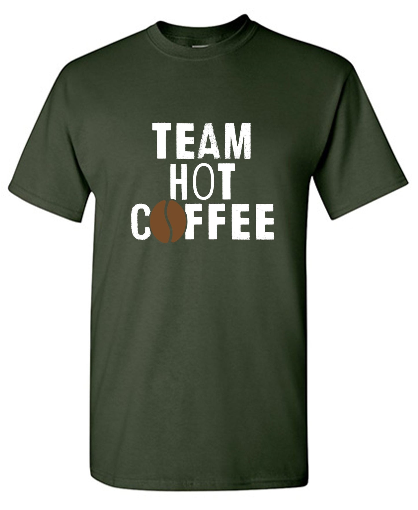 Funny T-Shirts design "Team Hot Coffee, T-Shirt"