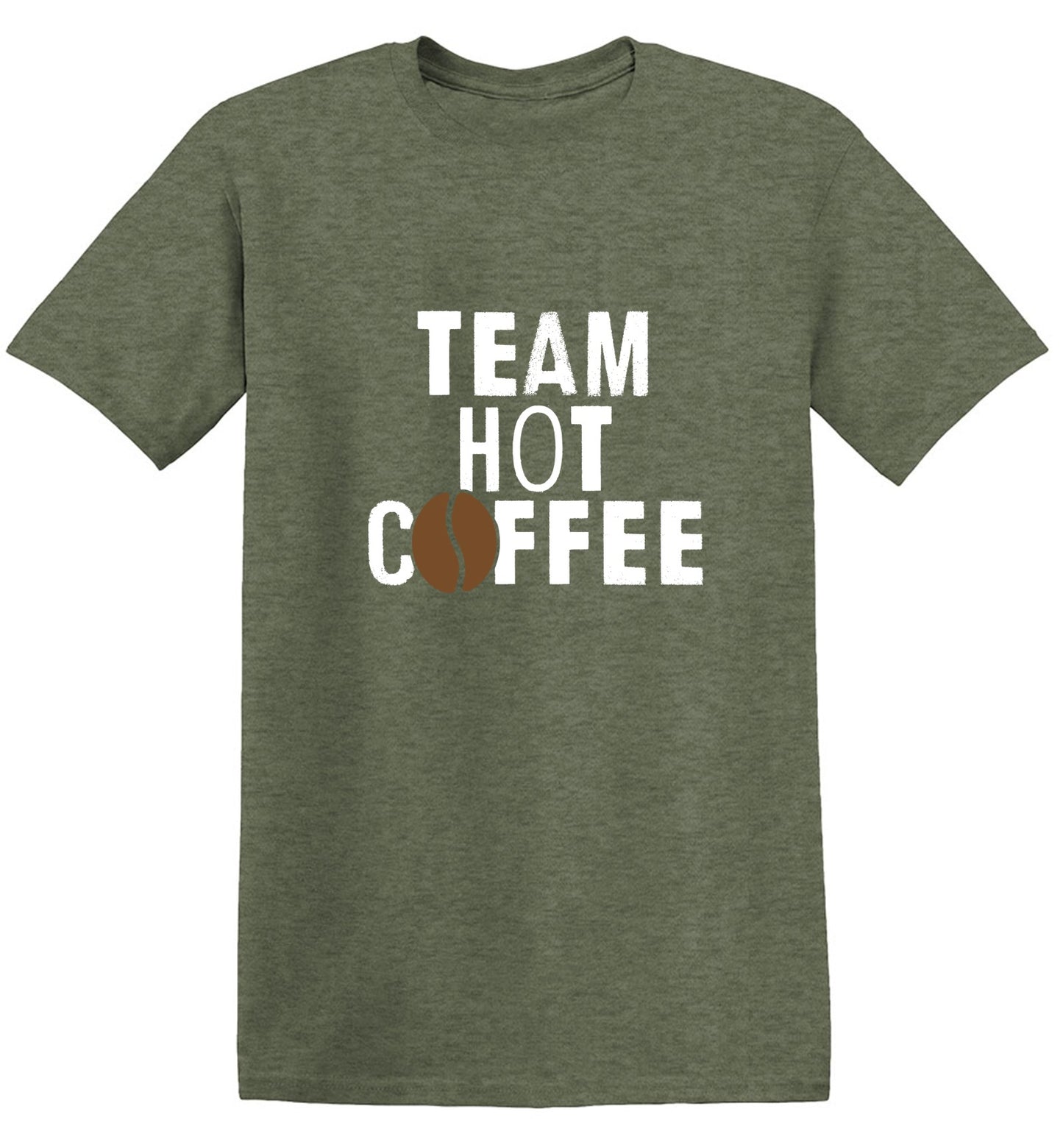 Funny T-Shirts design "Team Hot Coffee, T-Shirt"