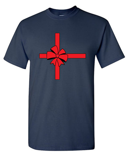 Funny T-Shirts design "Christmas Bow"