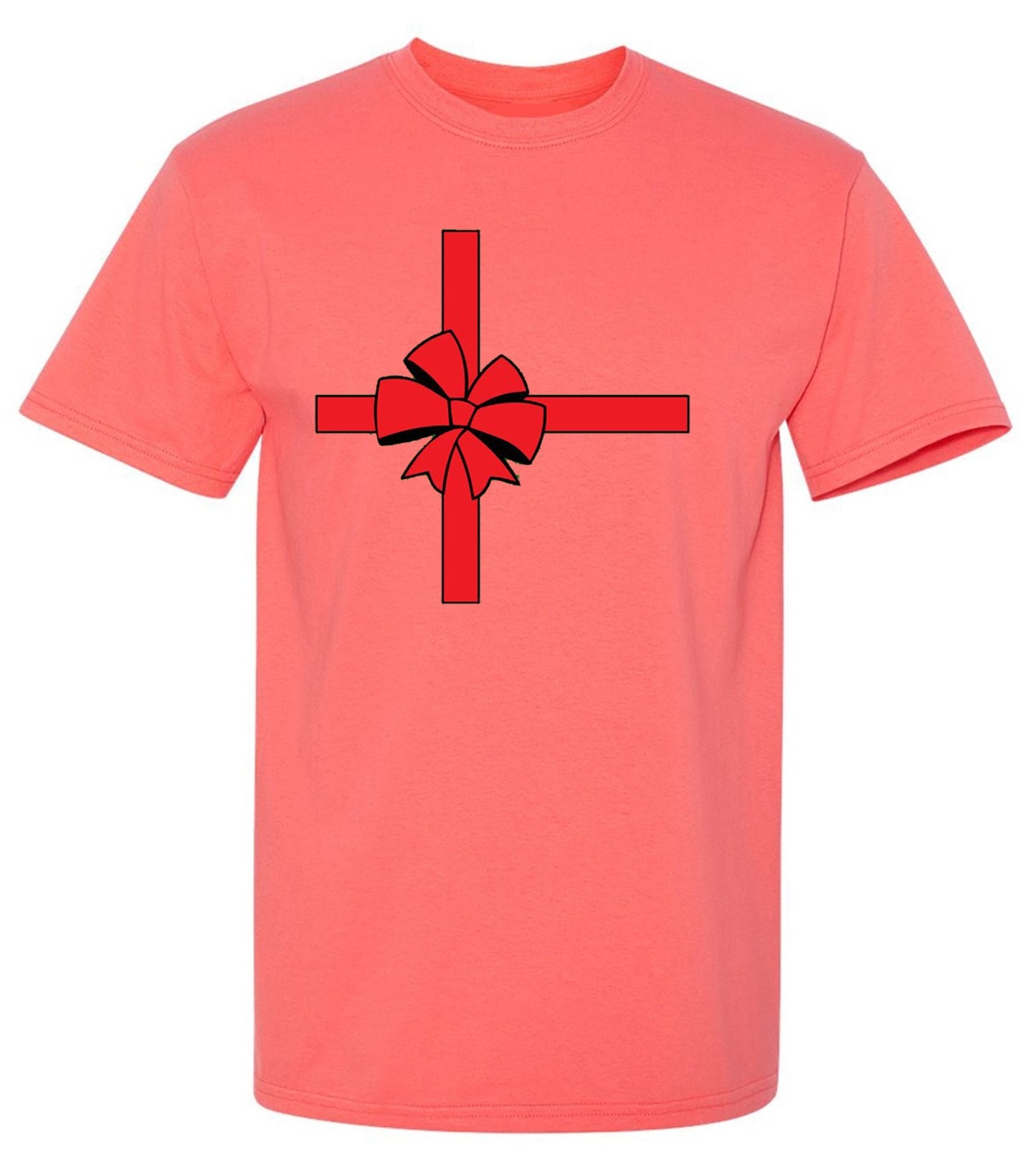 Funny T-Shirts design "Christmas Bow"