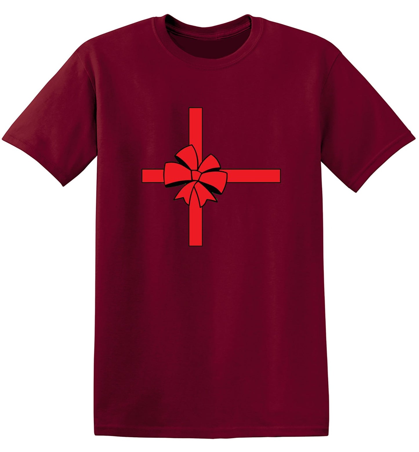 Funny T-Shirts design "Christmas Bow"