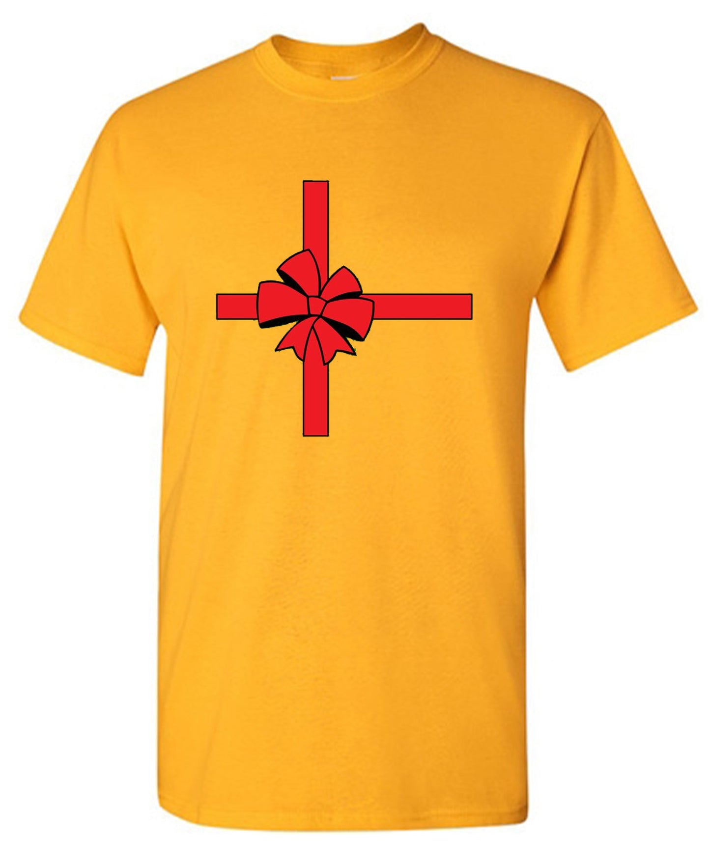 Funny T-Shirts design "Christmas Bow"