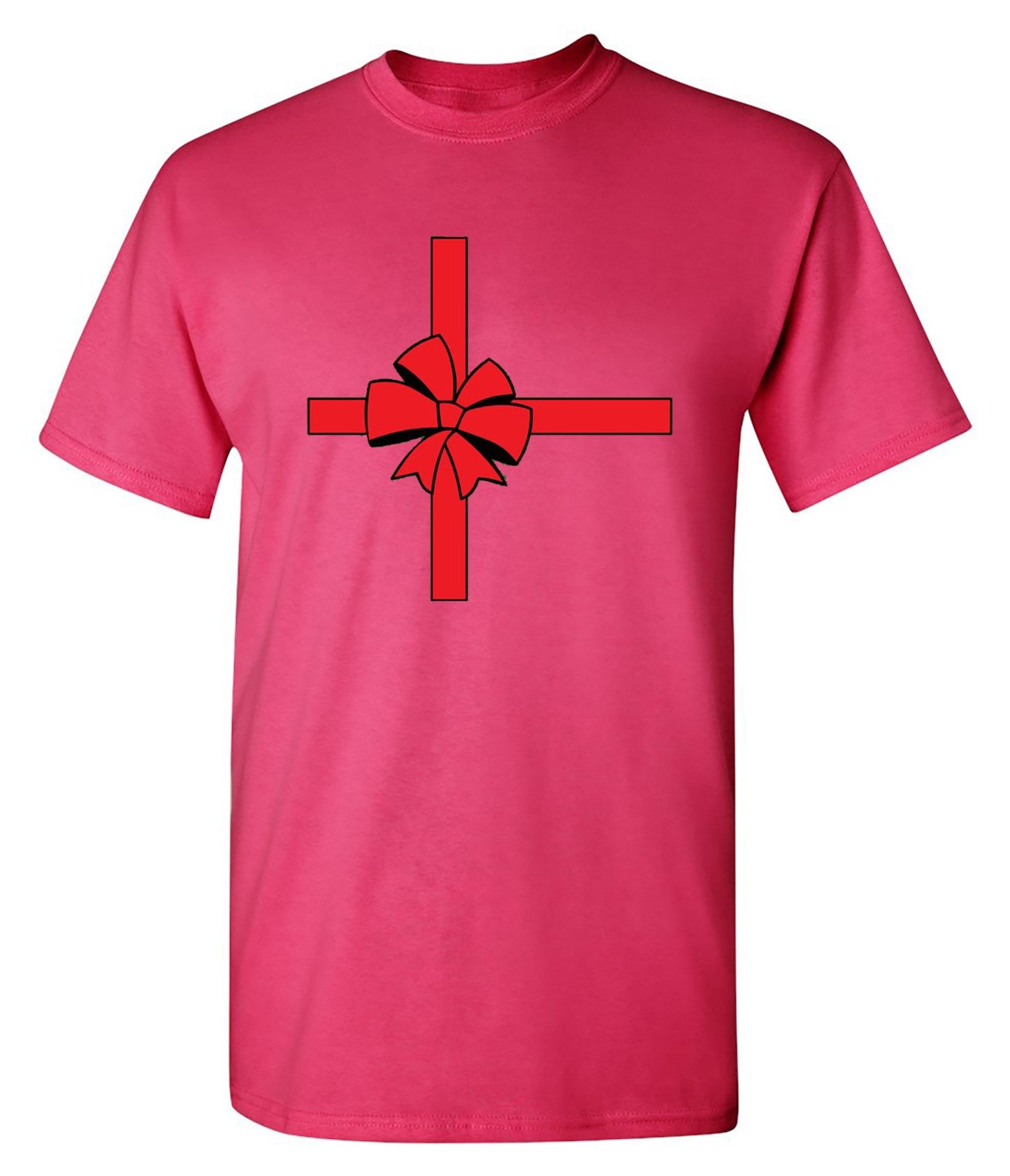 Funny T-Shirts design "Christmas Bow"
