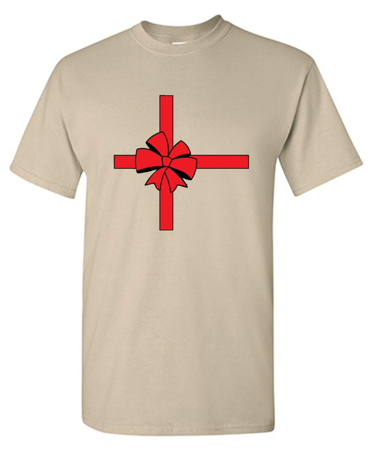 Funny T-Shirts design "Christmas Bow"