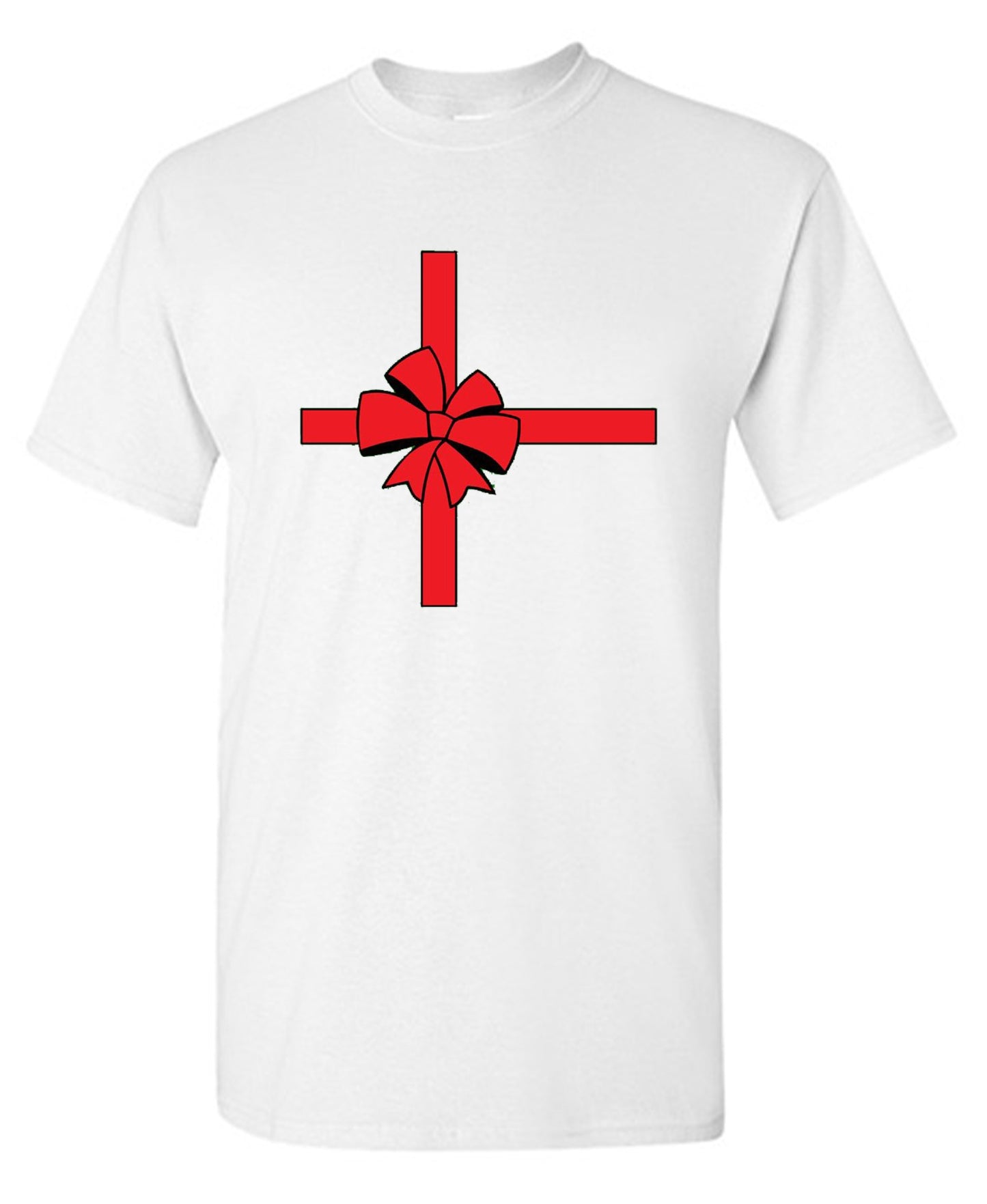 Funny T-Shirts design "Christmas Bow"
