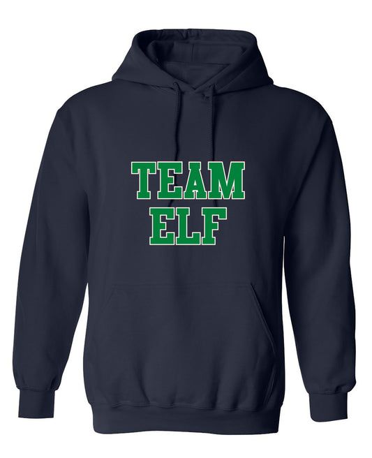 Funny T-Shirts design "Team Elf T-Shirt - Hoodie"