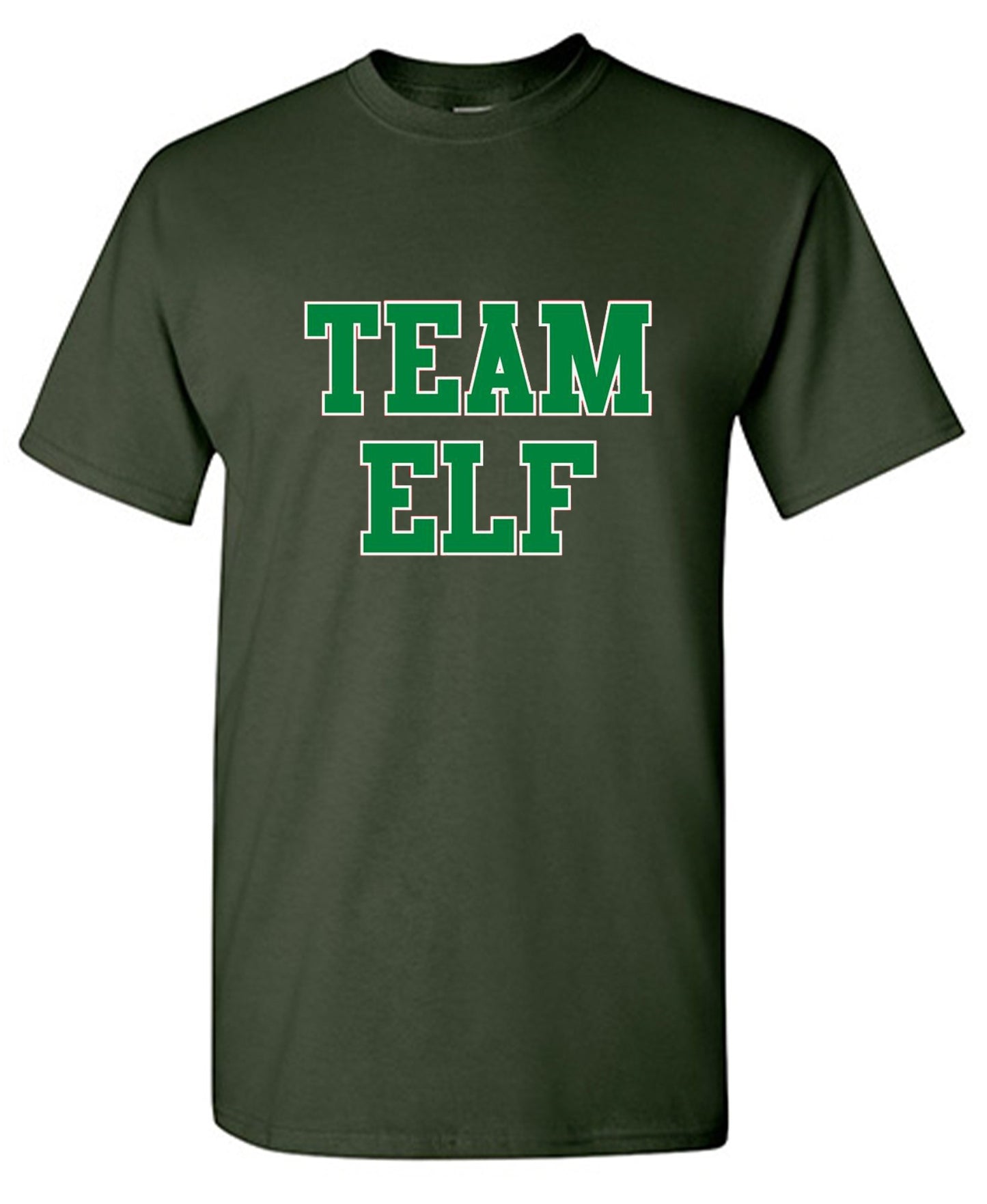 Funny T-Shirts design "Team Elf T-Shirt"