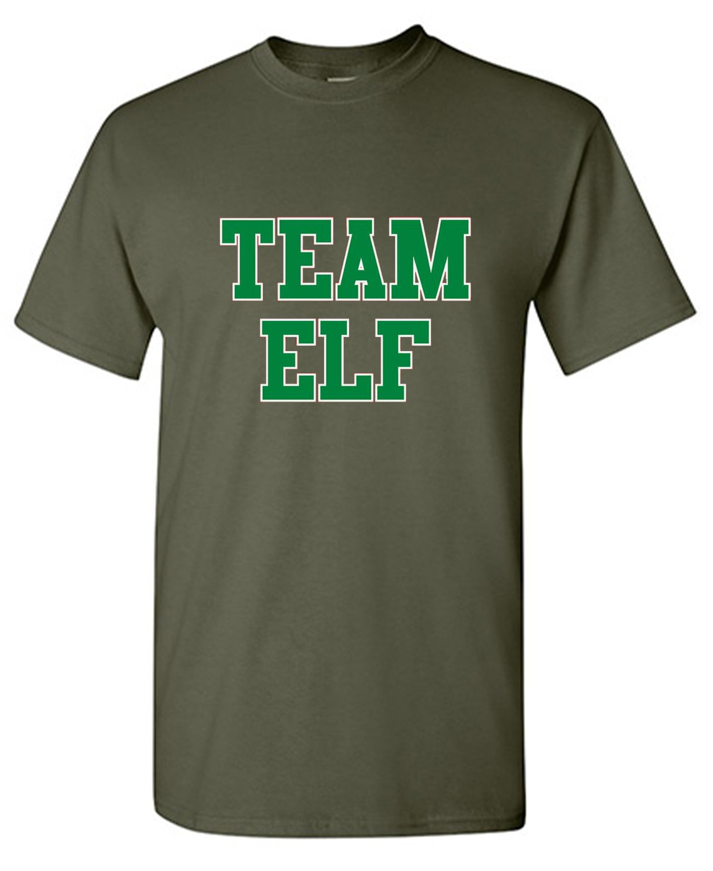Funny T-Shirts design "Team Elf T-Shirt"