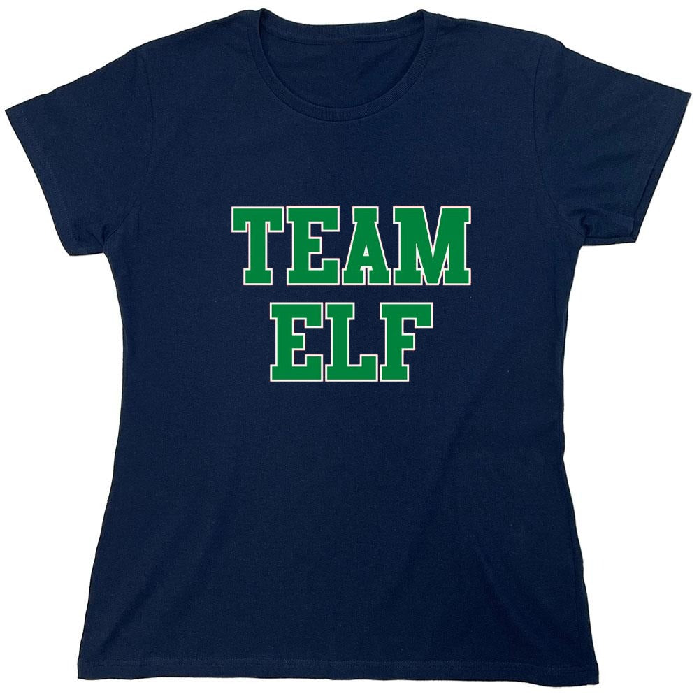 Funny T-Shirts design "Team Elf T-Shirt"