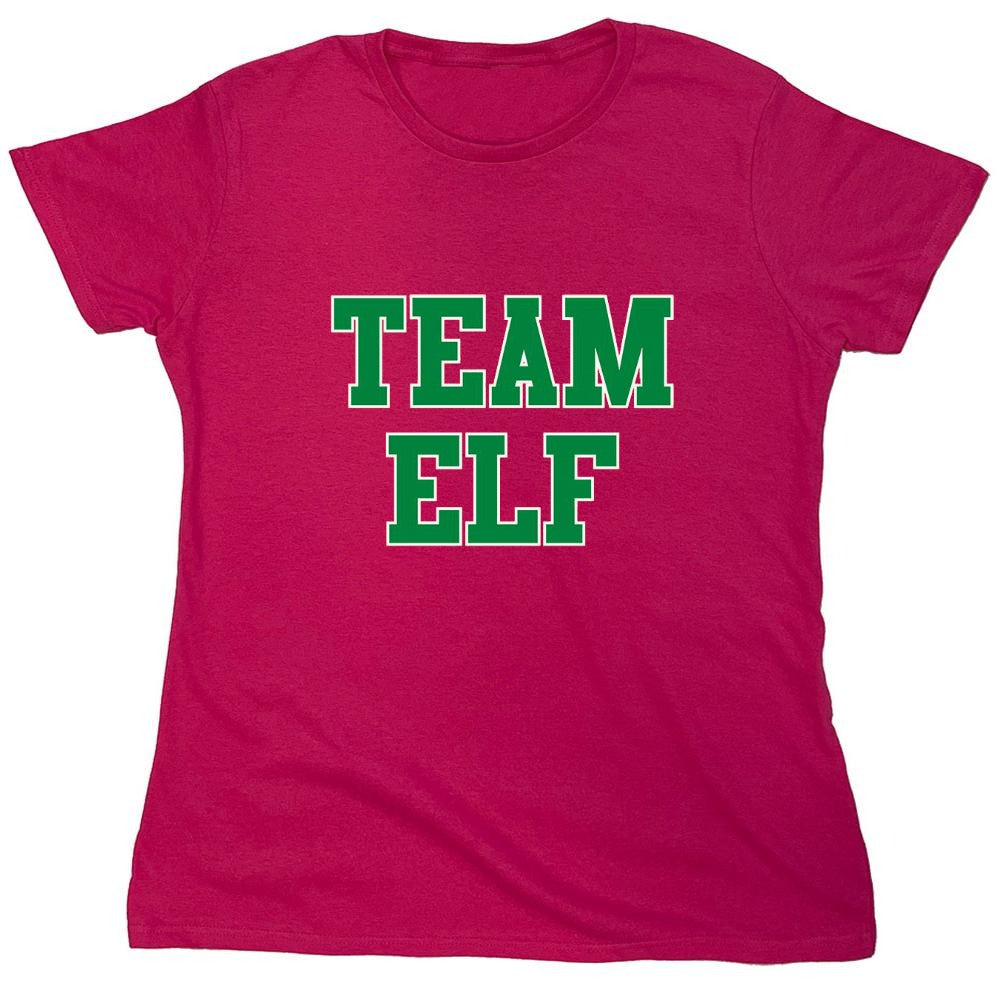 Funny T-Shirts design "Team Elf T-Shirt"
