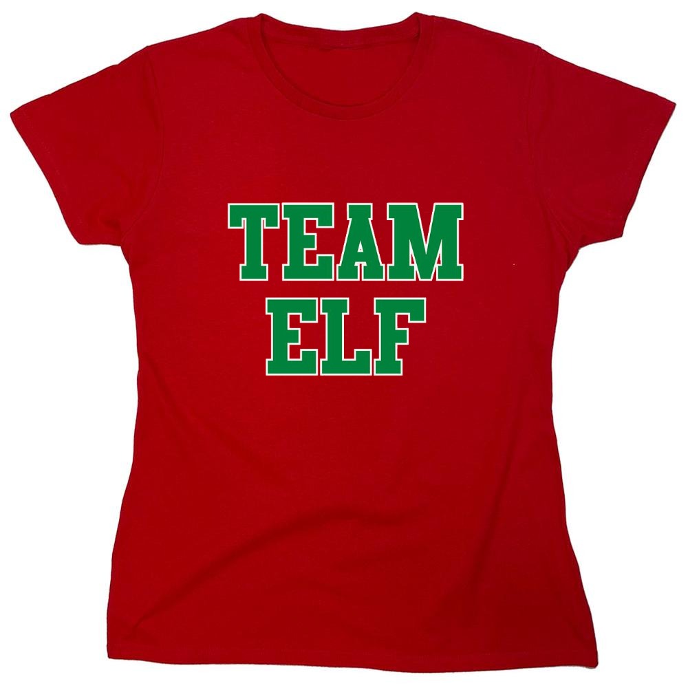 Funny T-Shirts design "Team Elf T-Shirt"