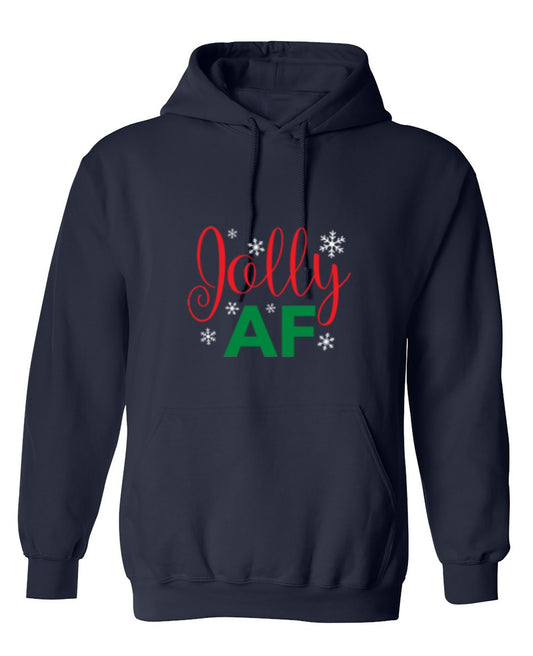 Funny T-Shirts design "Jolly AF - Hoodie"