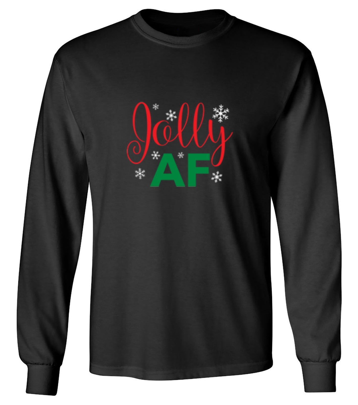 Funny T-Shirts design "Jolly AF"