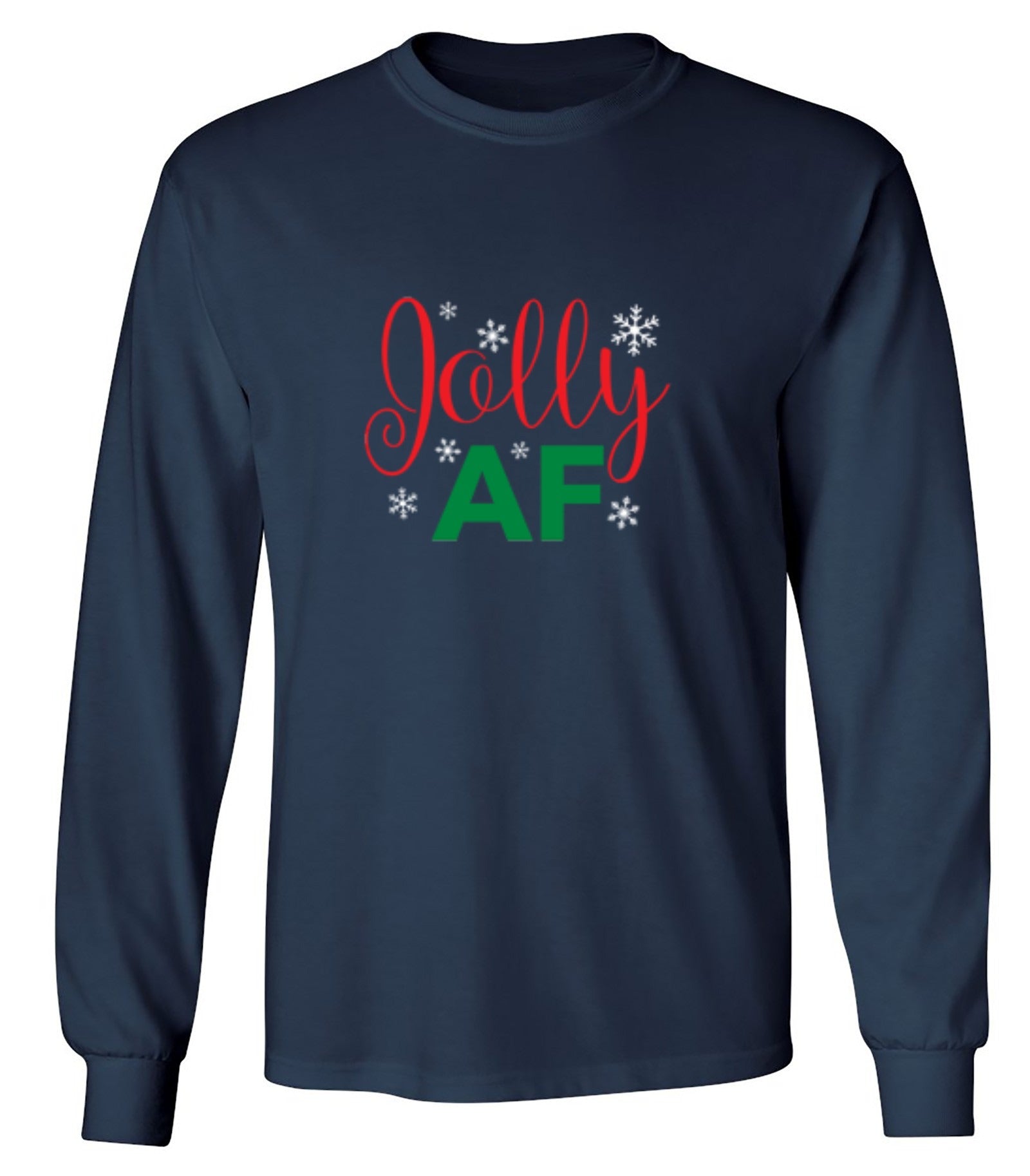 Funny T-Shirts design "Jolly AF"