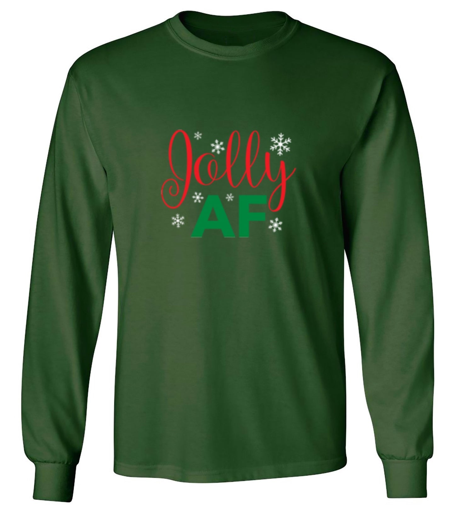 Funny T-Shirts design "Jolly AF"