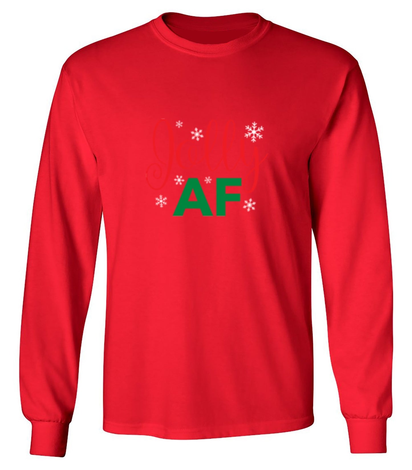 Funny T-Shirts design "Jolly AF"