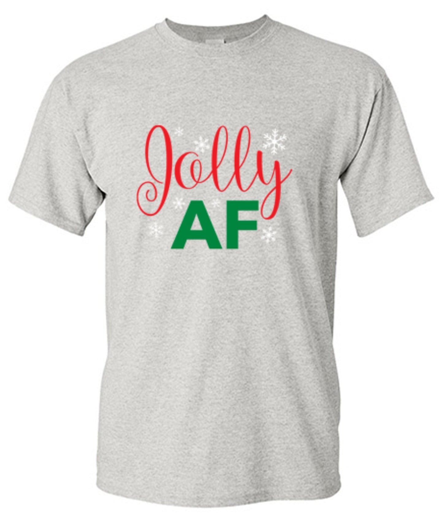 Funny T-Shirts design "Jolly AF"