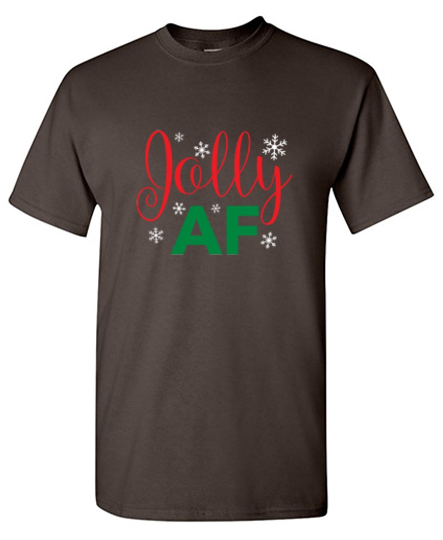 Funny T-Shirts design "Jolly AF"