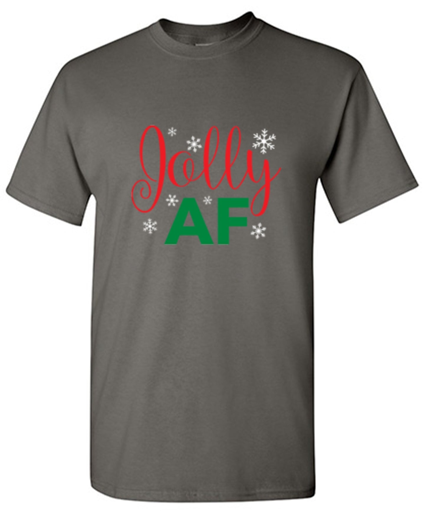 Funny T-Shirts design "Jolly AF"