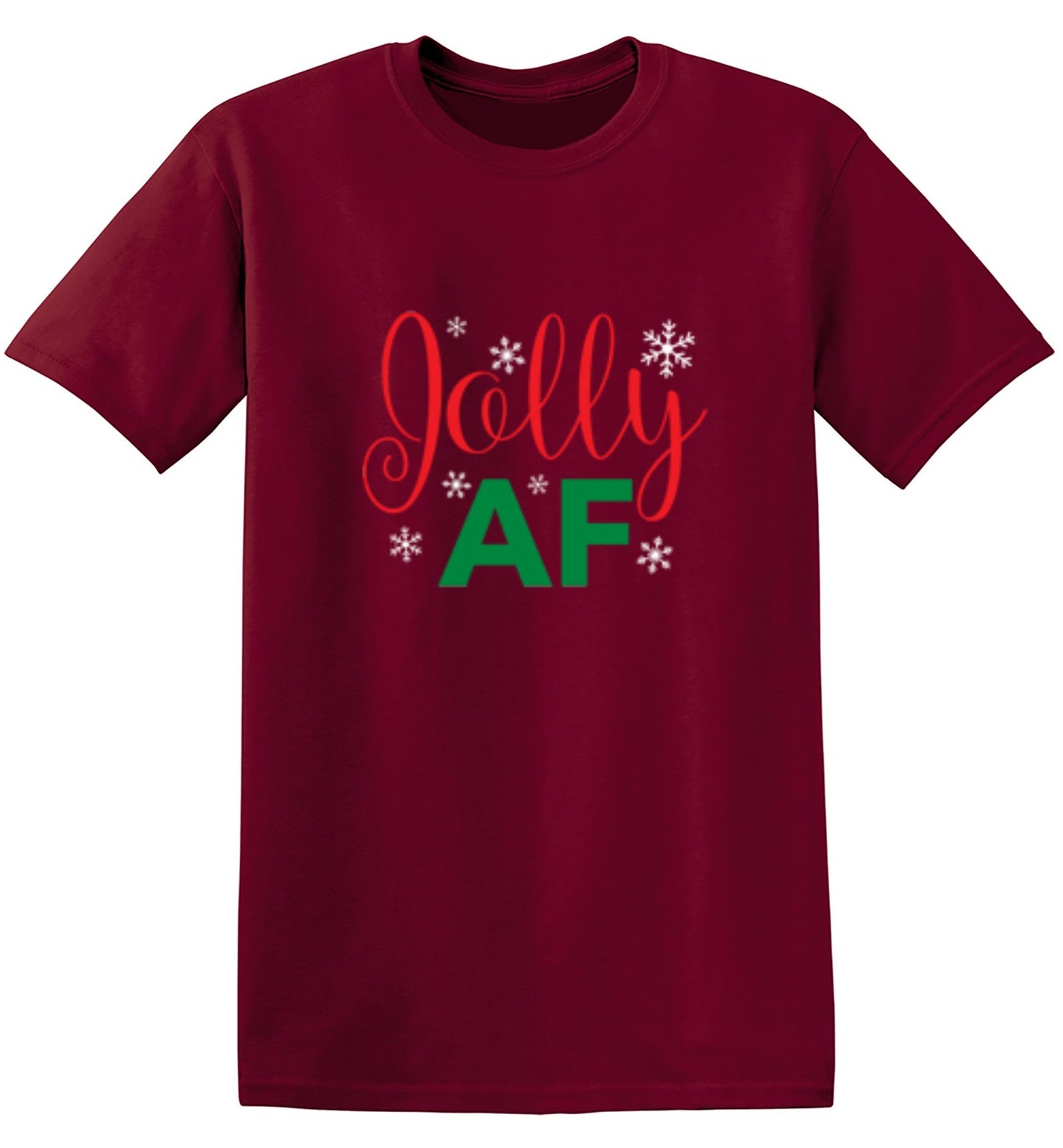 Funny T-Shirts design "Jolly AF"