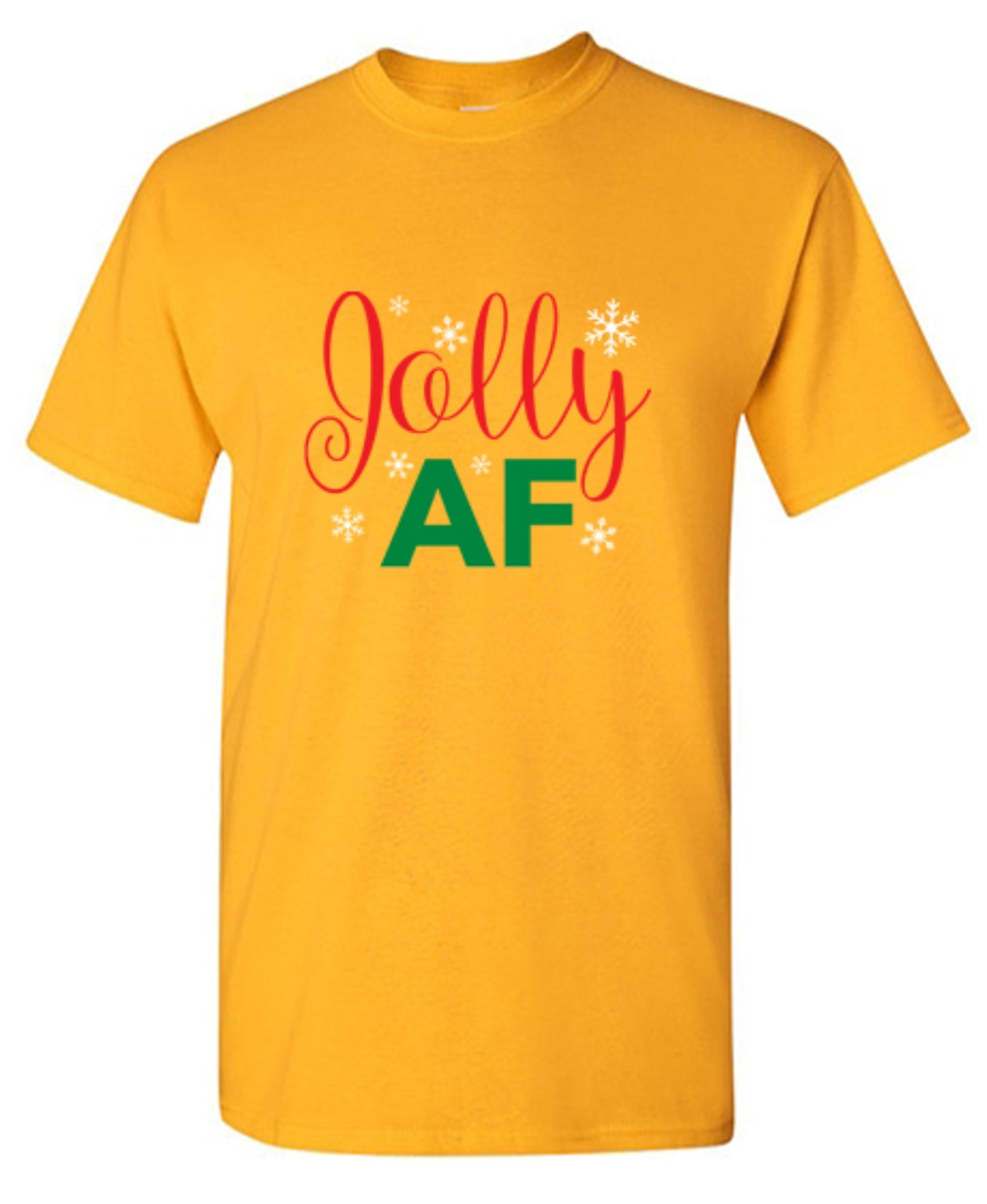 Funny T-Shirts design "Jolly AF"