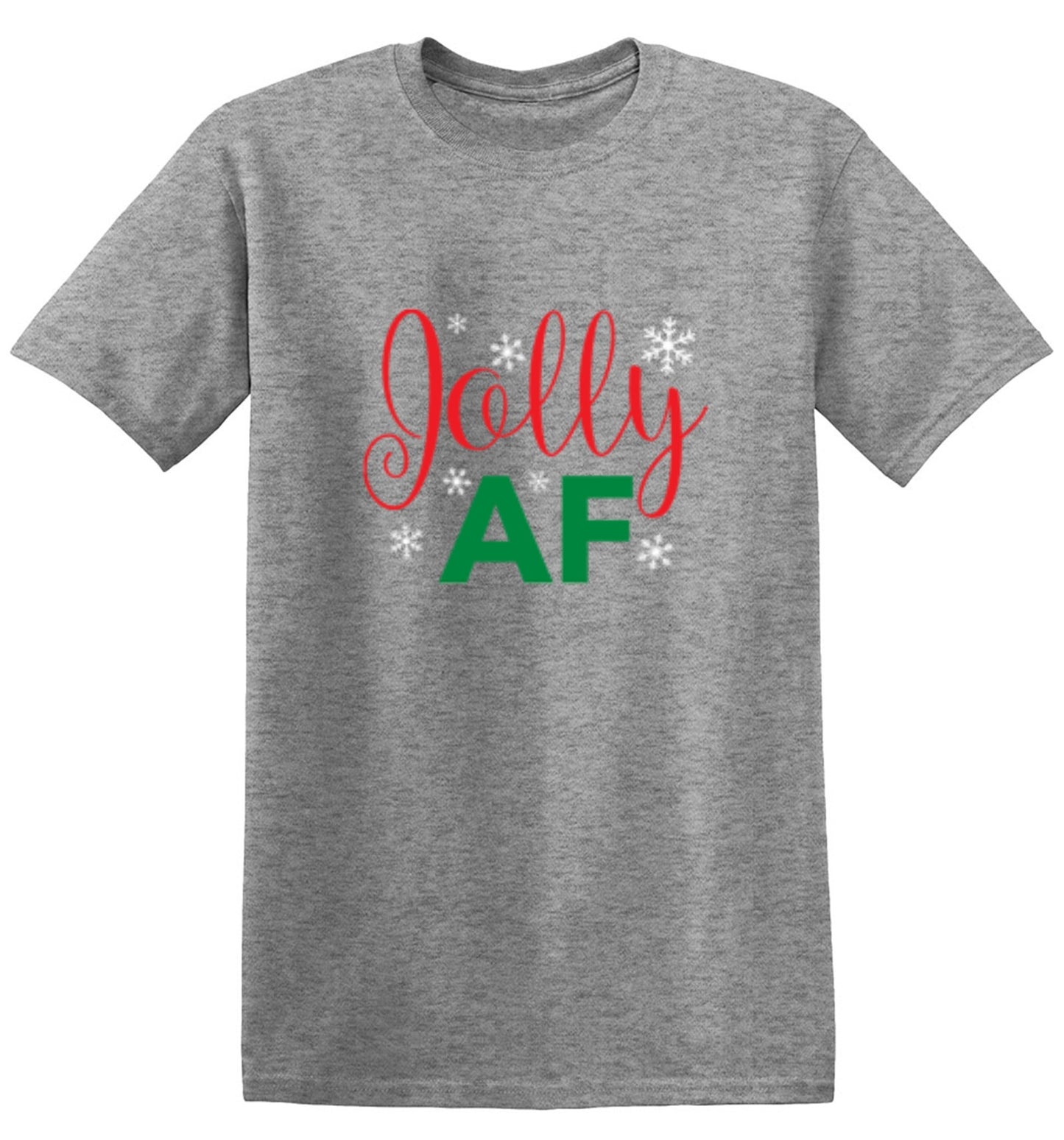 Funny T-Shirts design "Jolly AF"