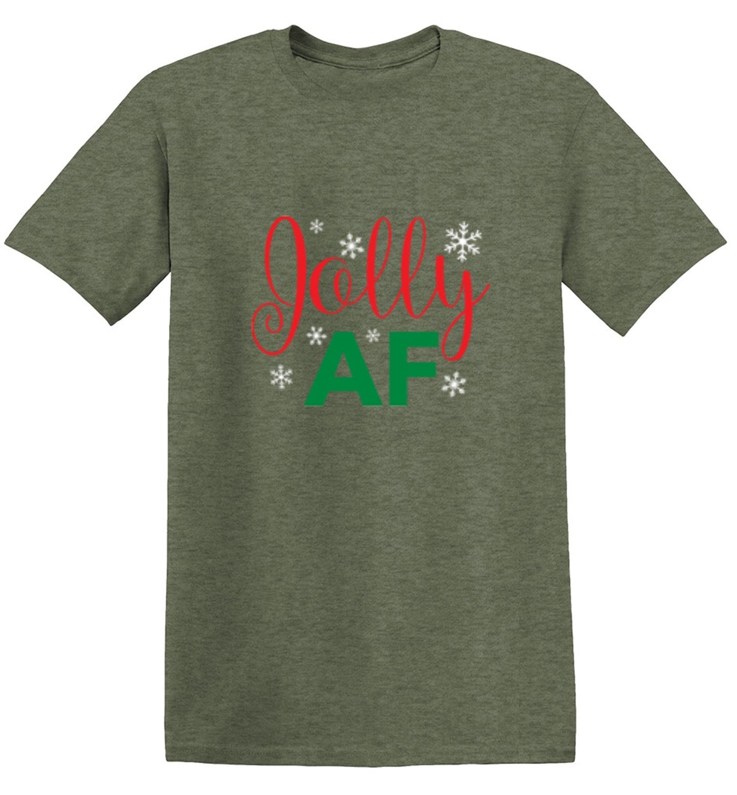 Funny T-Shirts design "Jolly AF"