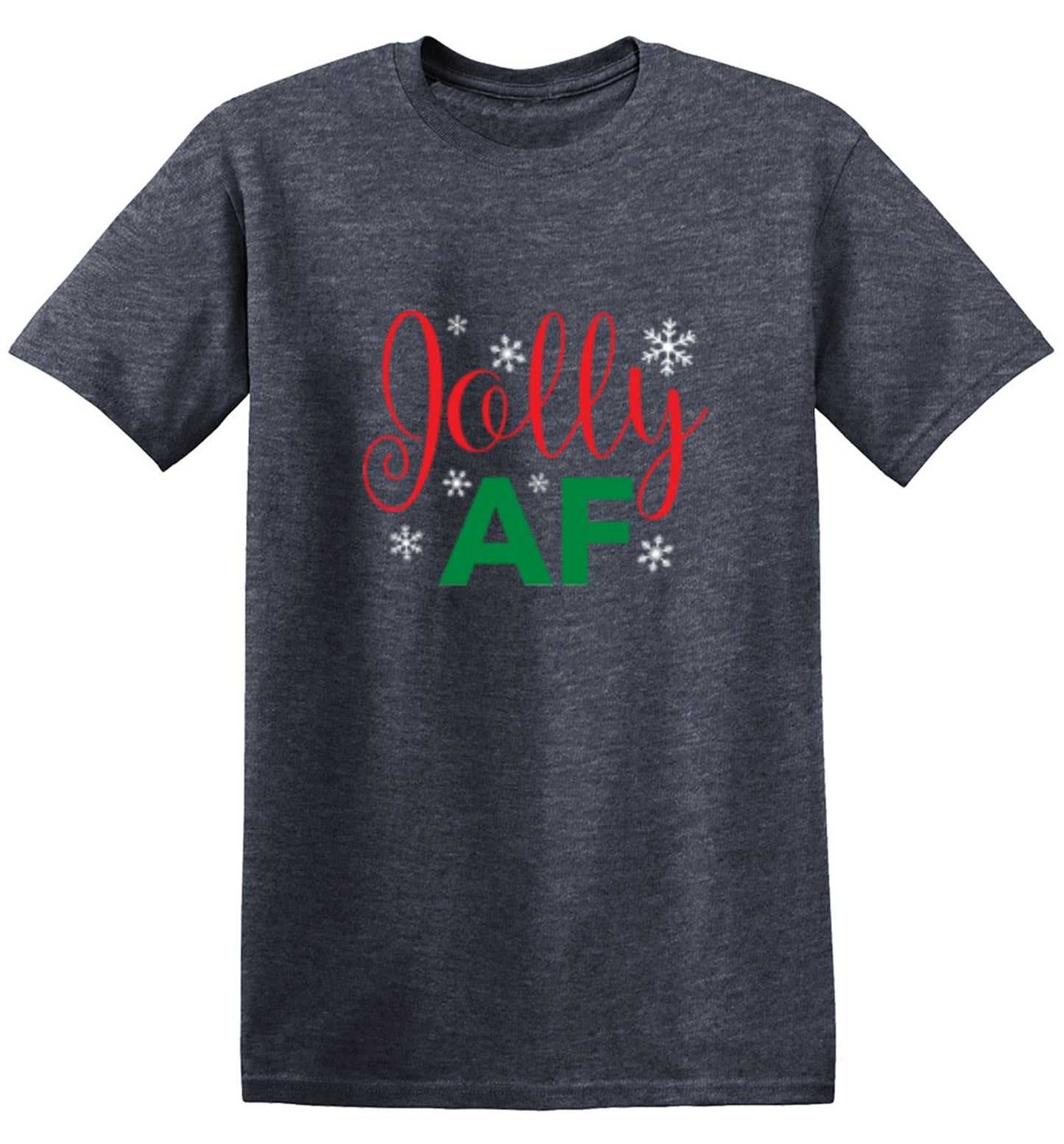 Funny T-Shirts design "Jolly AF"