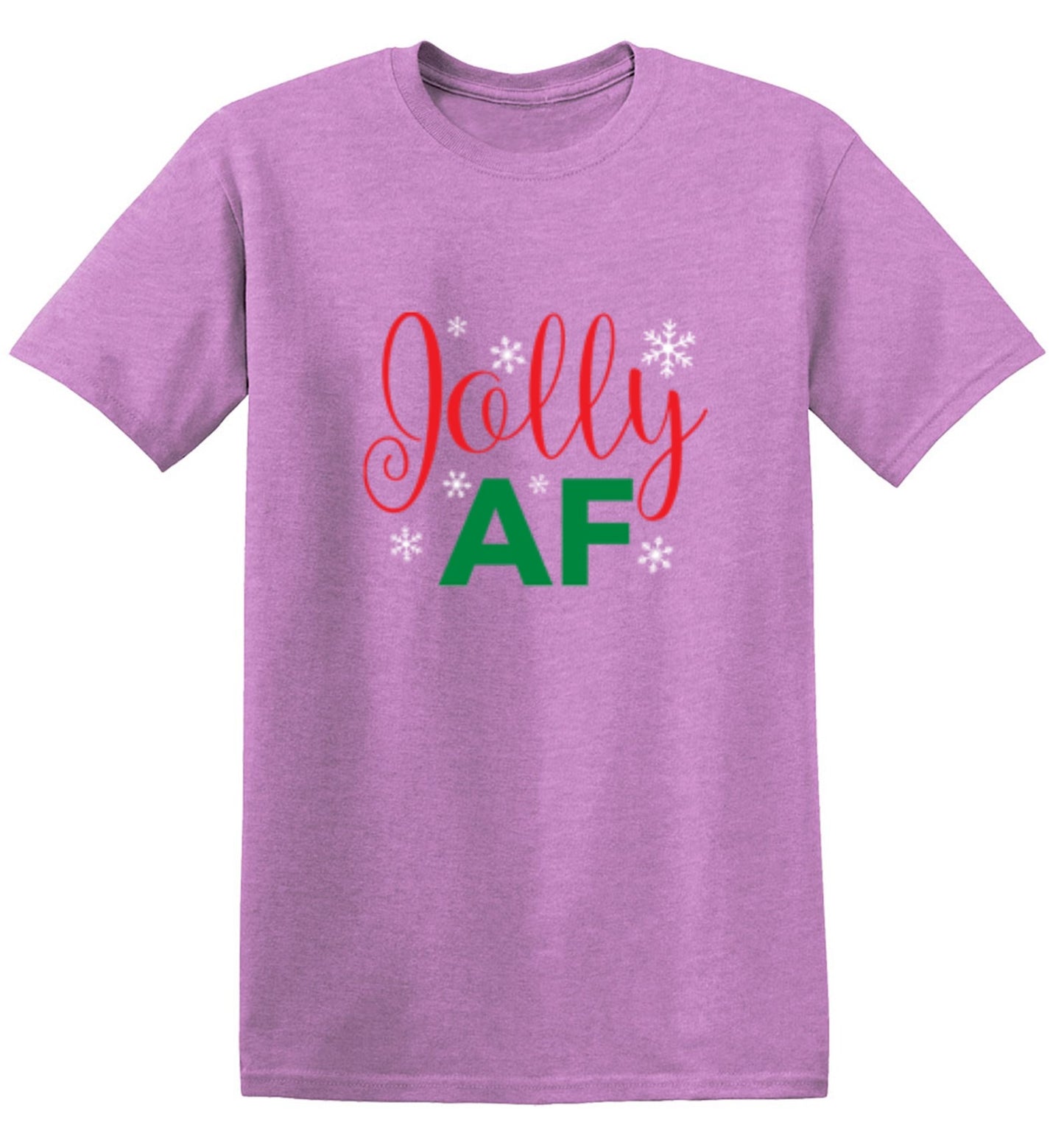 Funny T-Shirts design "Jolly AF"