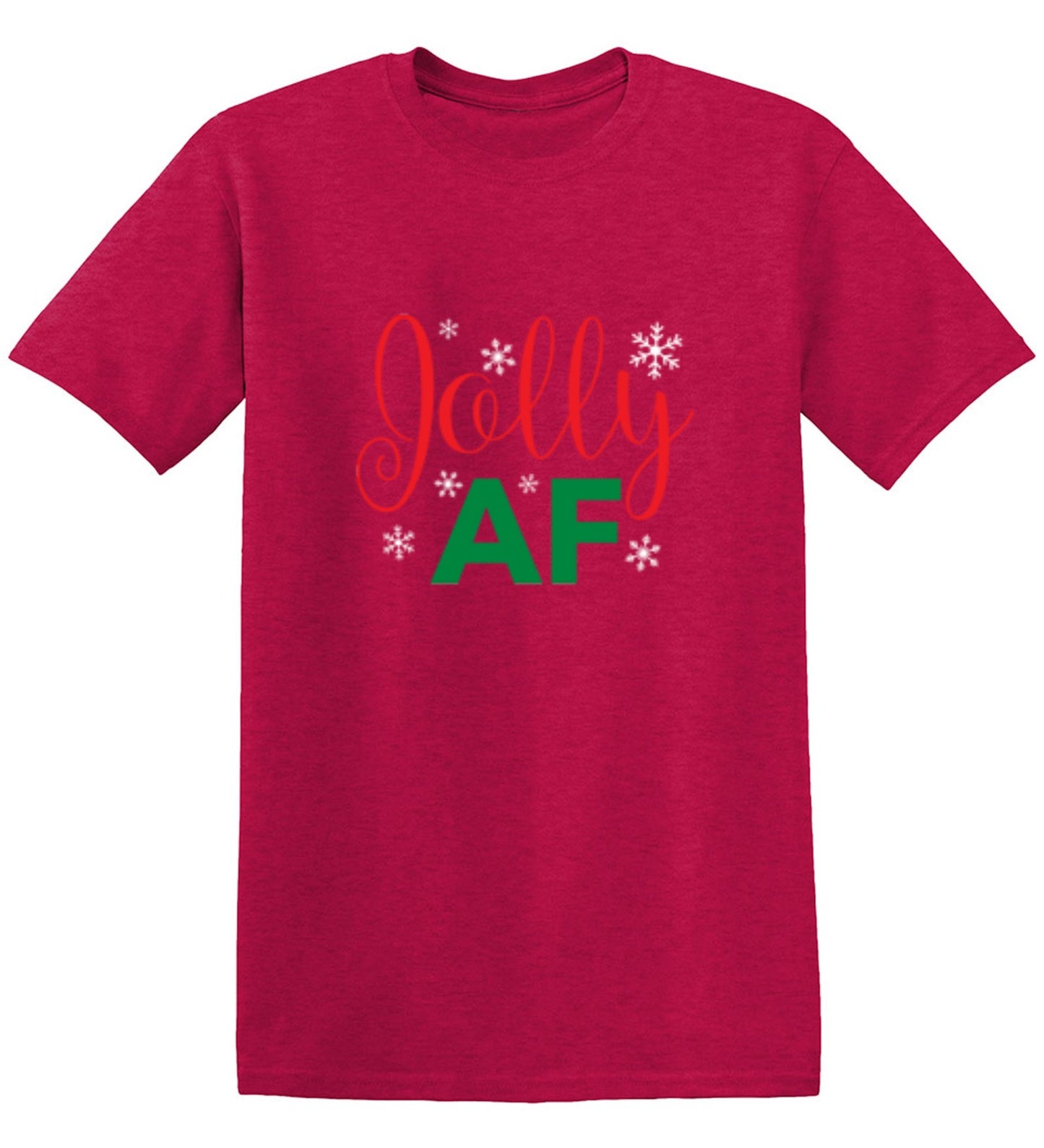 Funny T-Shirts design "Jolly AF"