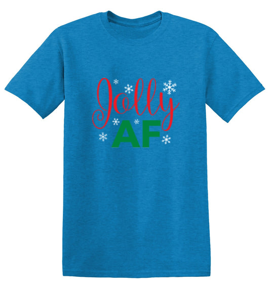 Funny T-Shirts design "Jolly AF"