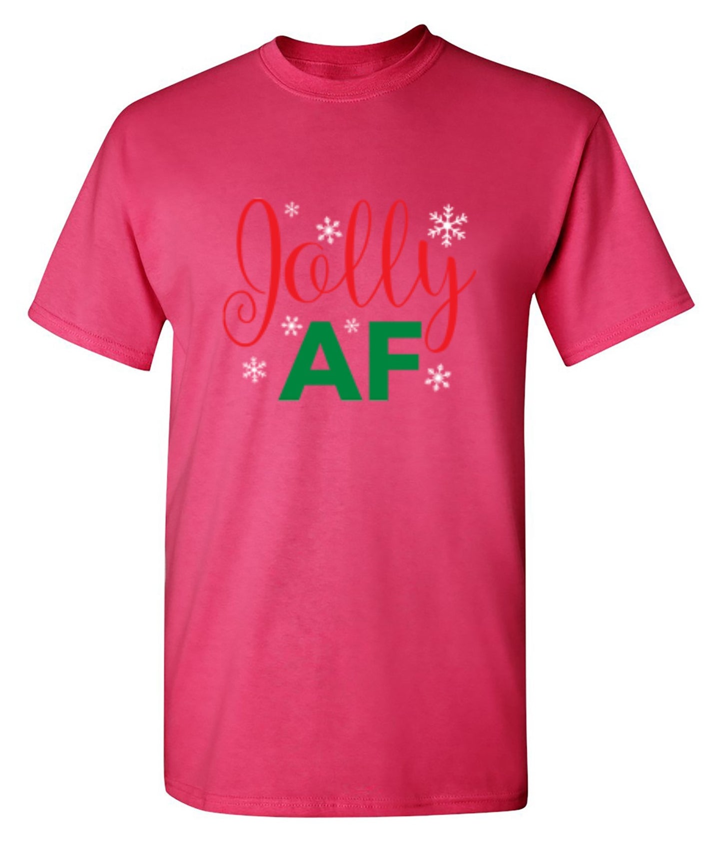 Funny T-Shirts design "Jolly AF"