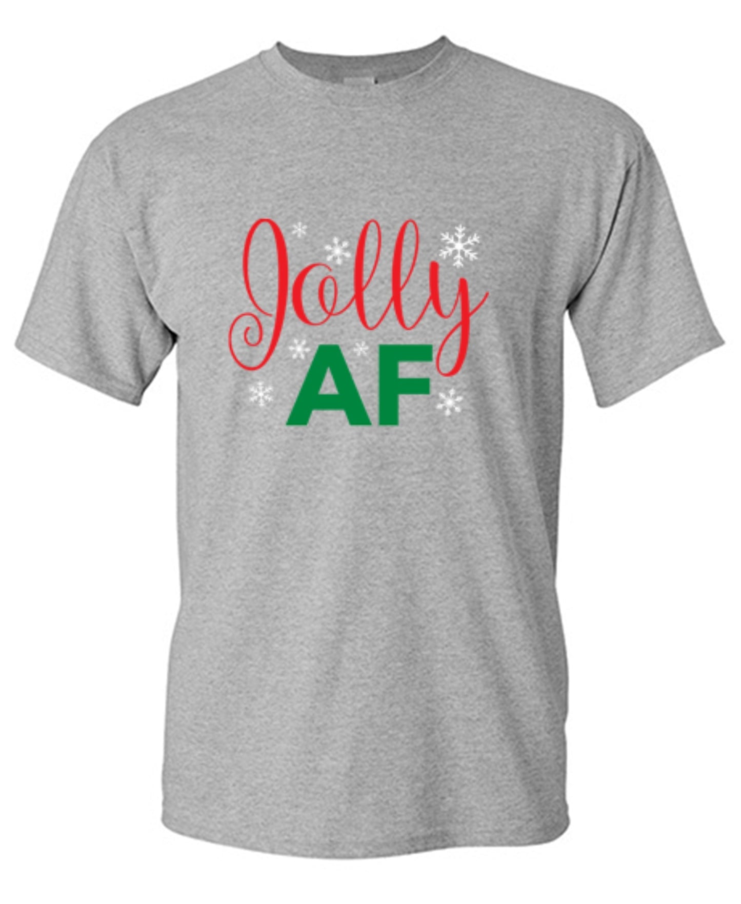 Funny T-Shirts design "Jolly AF"