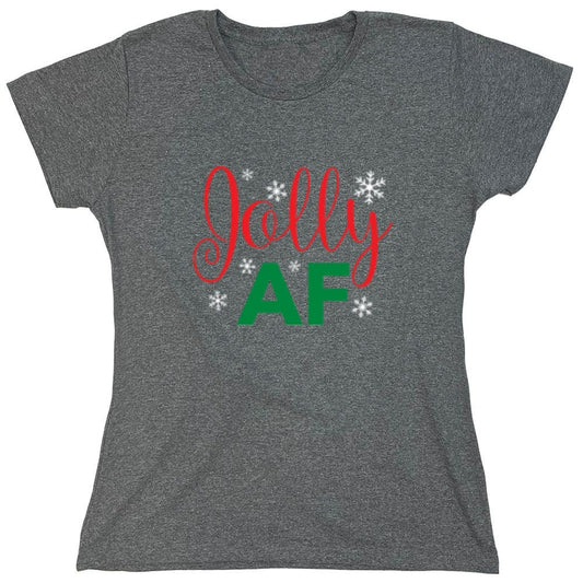 Funny T-Shirts design "Jolly AF - Womens"