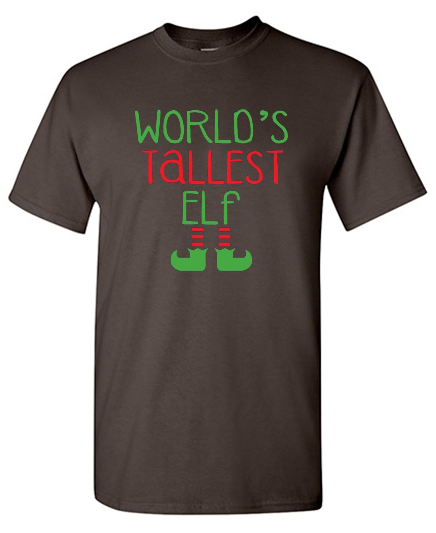 Funny T-Shirts design "World's Tallest Elf"
