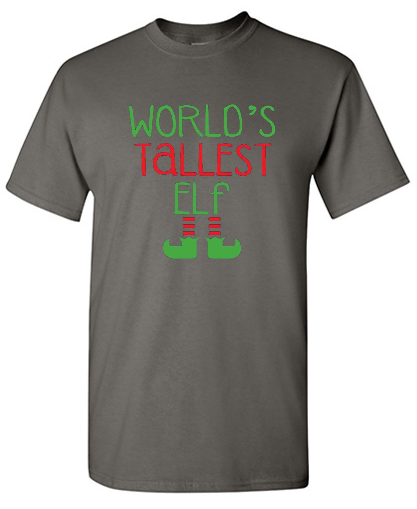 Funny T-Shirts design "World's Tallest Elf"