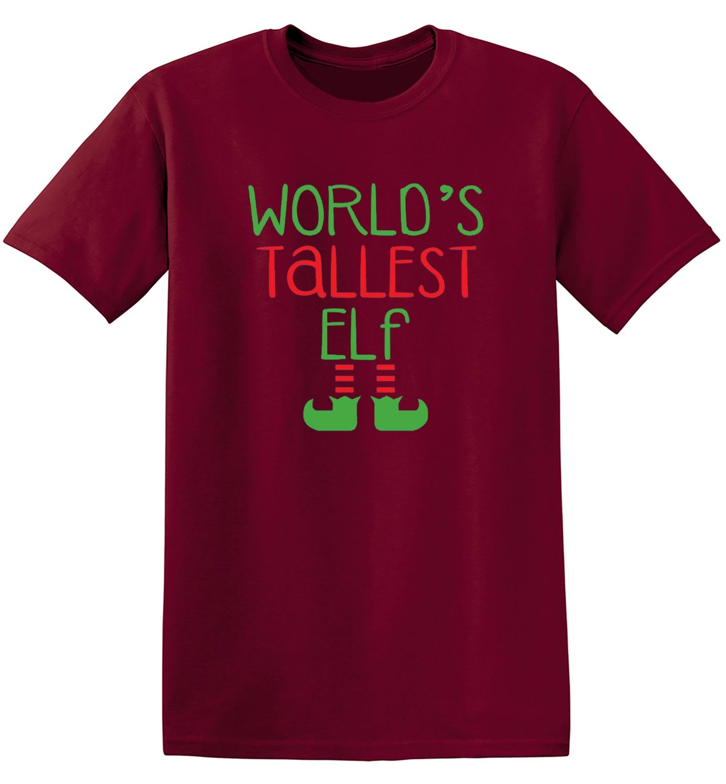Funny T-Shirts design "World's Tallest Elf"