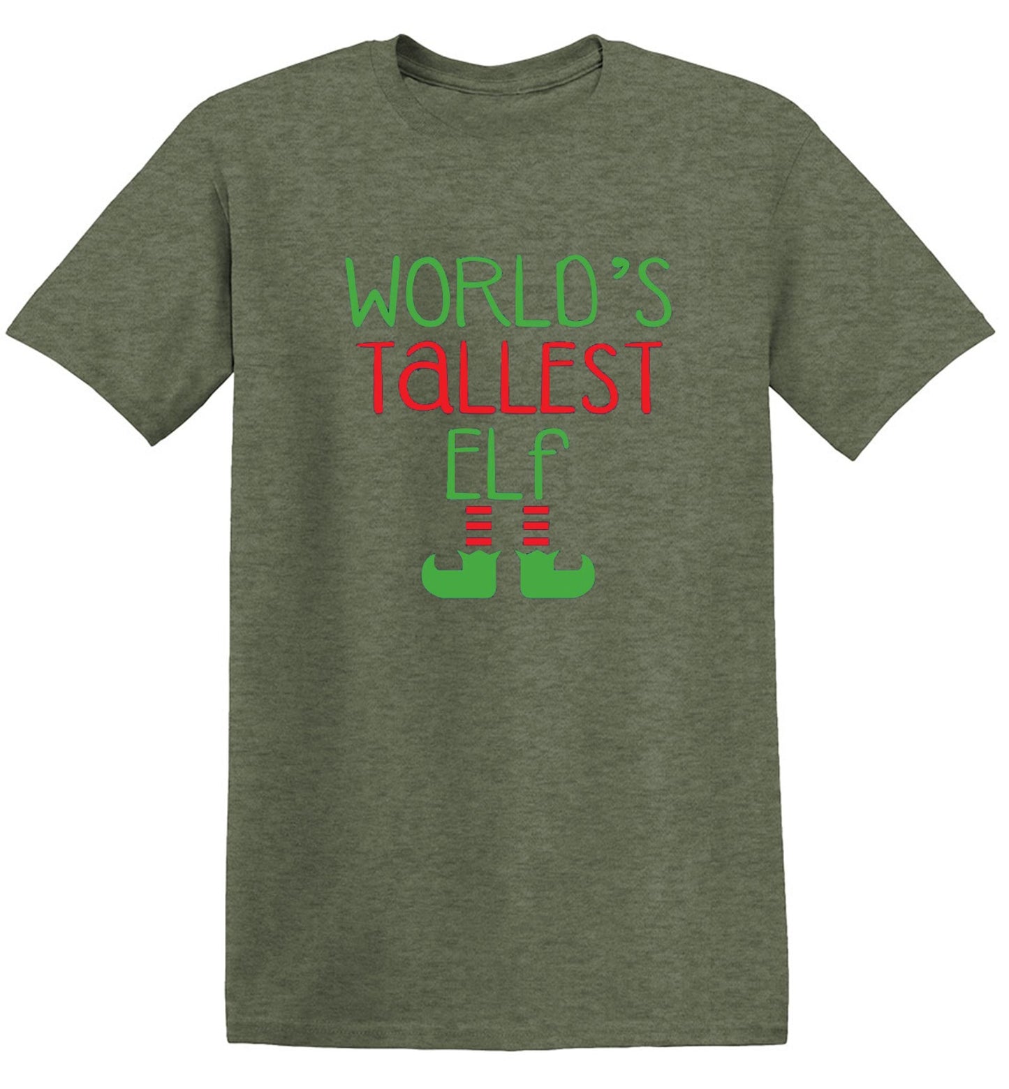 Funny T-Shirts design "World's Tallest Elf"