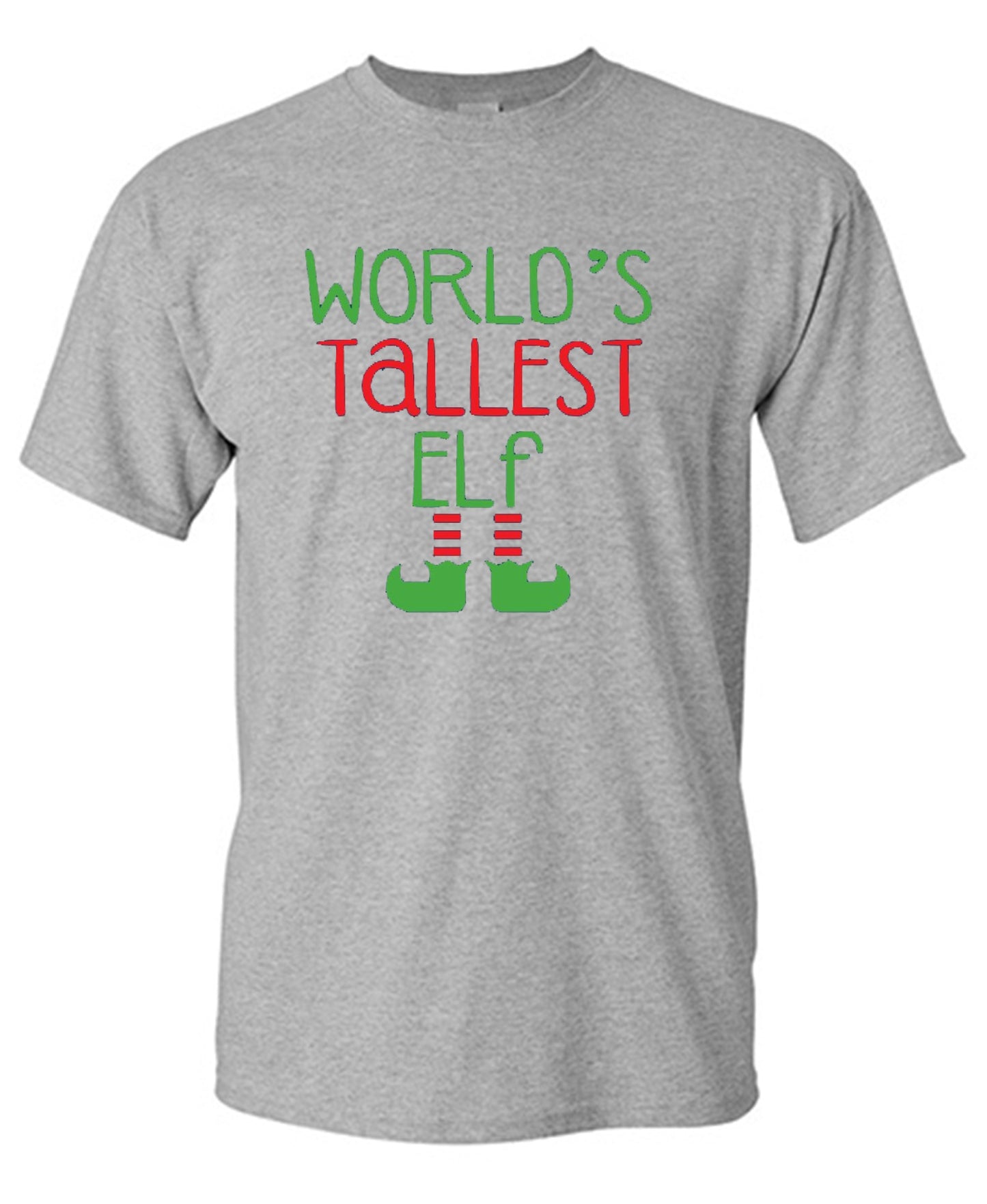 Funny T-Shirts design "World's Tallest Elf"