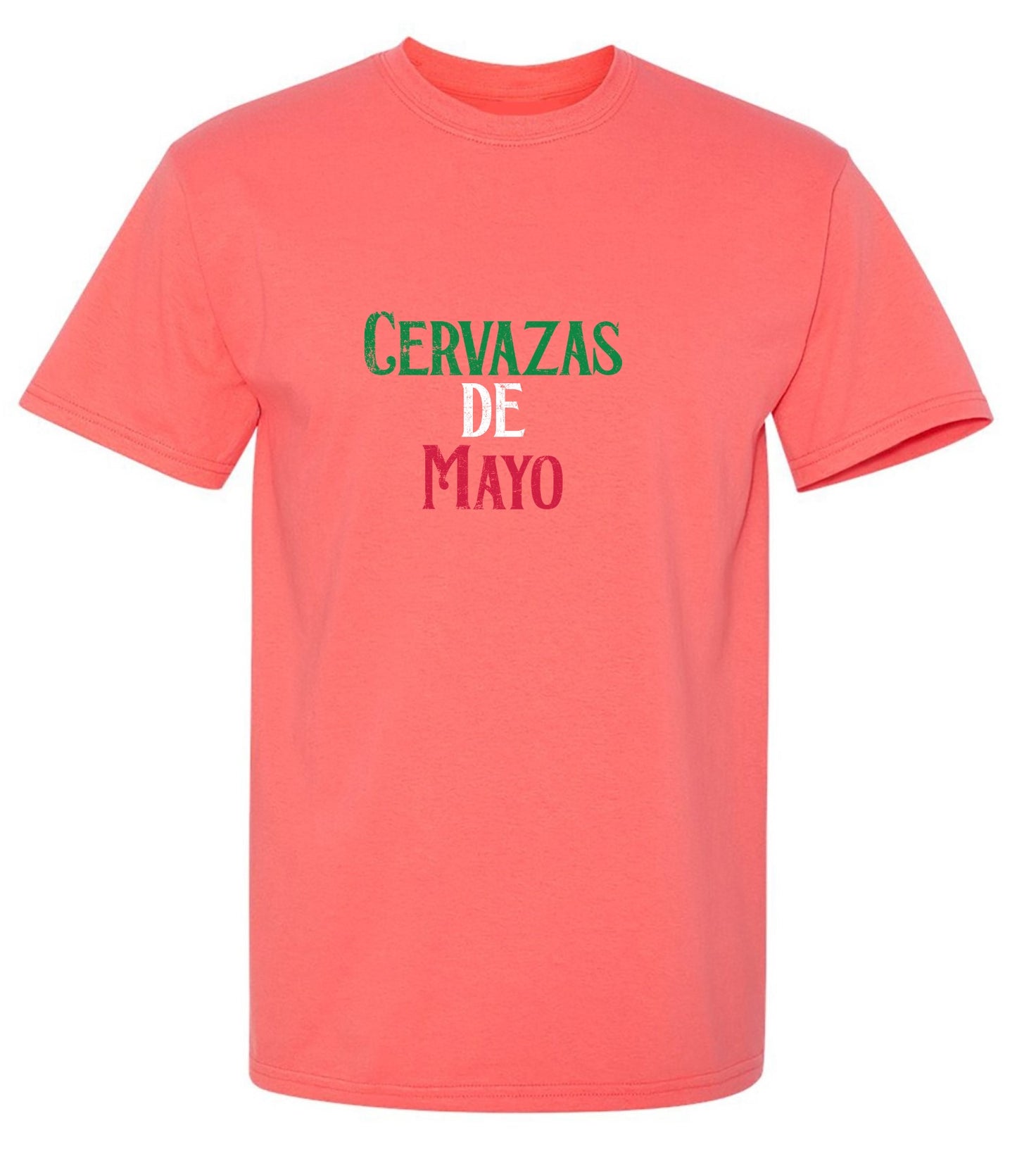 Funny T-Shirts design "Cervezas de Mayo Funny T shirt"