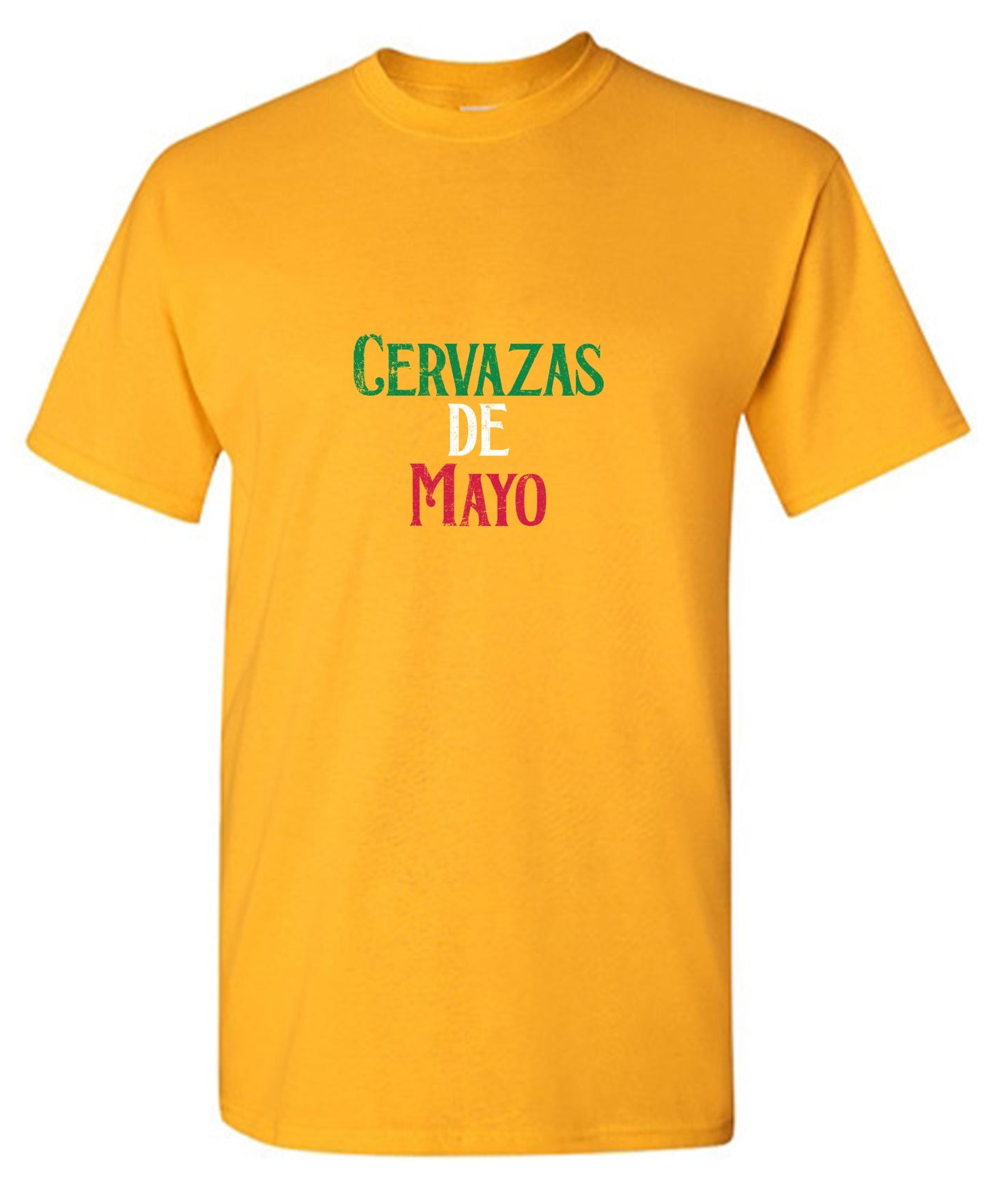 Funny T-Shirts design "Cervezas de Mayo Funny T shirt"
