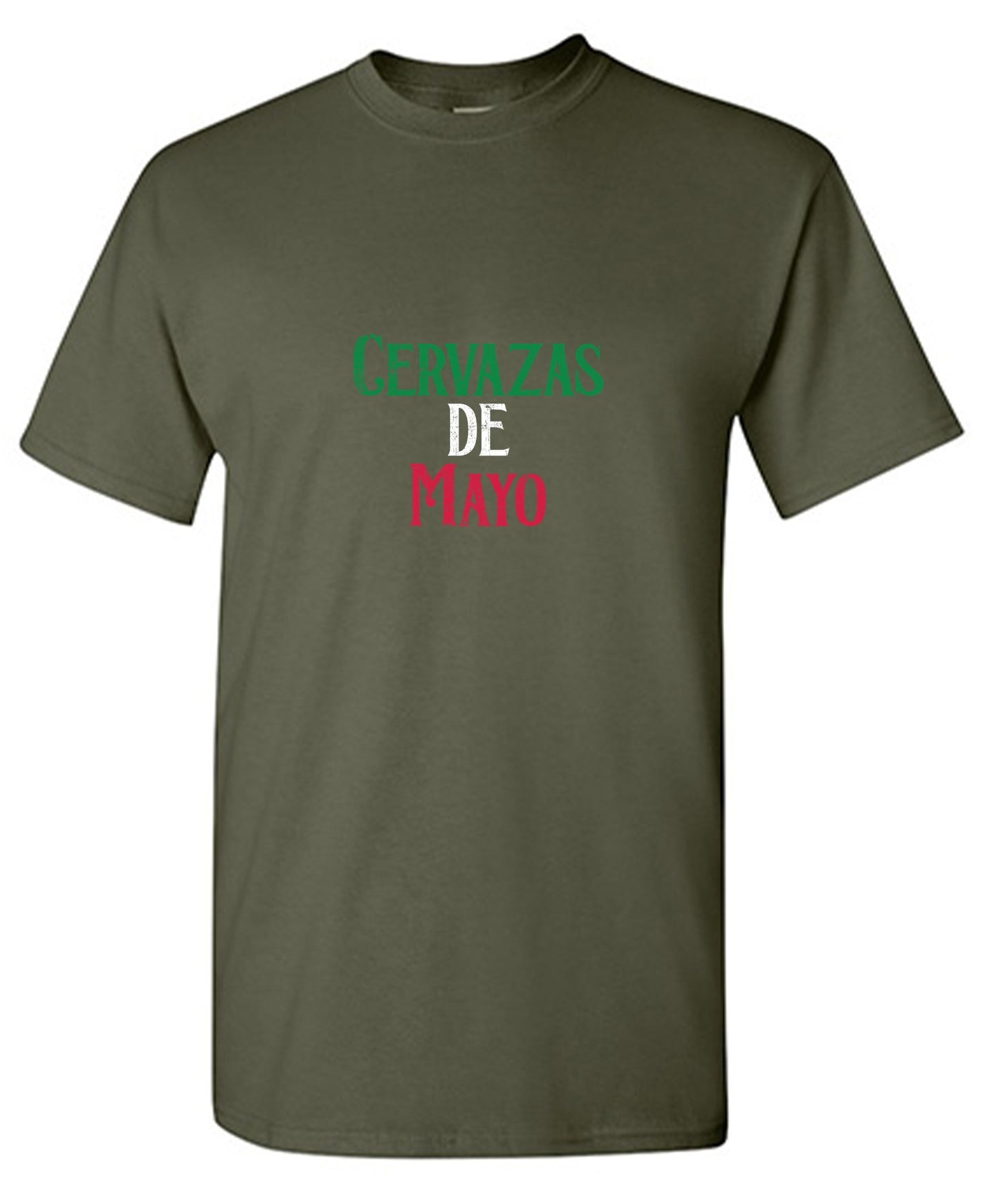 Funny T-Shirts design "Cervezas de Mayo Funny T shirt"