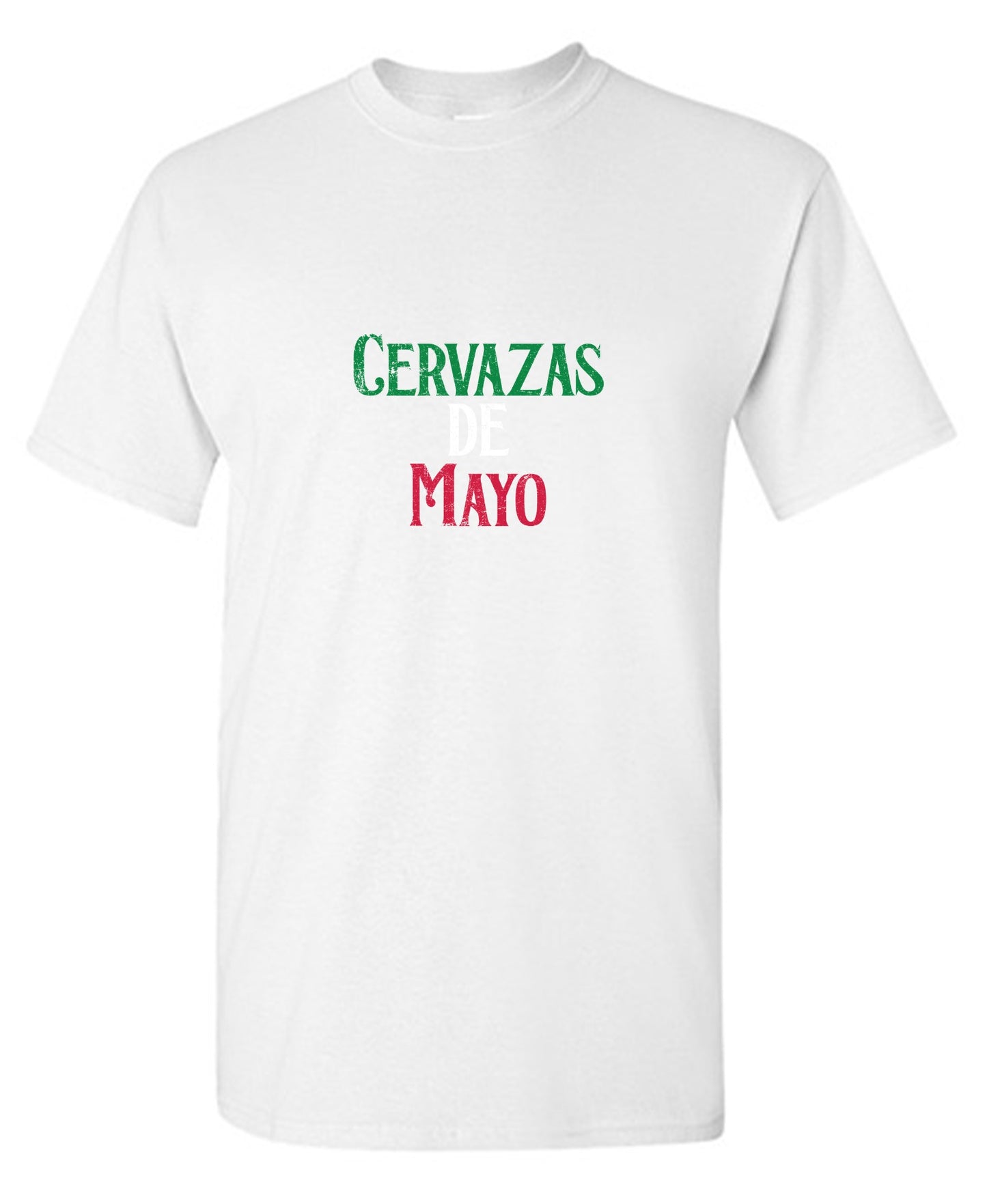 Funny T-Shirts design "Cervezas de Mayo Funny T shirt"