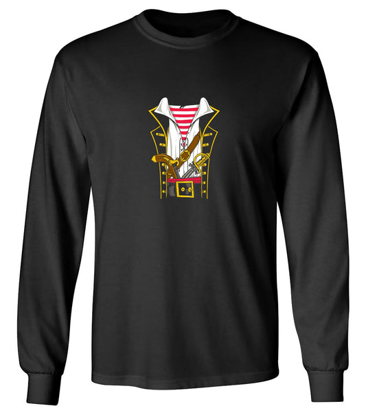 Funny T-Shirts design "Pirate Outfit  T-shirt - Long Sleeve"