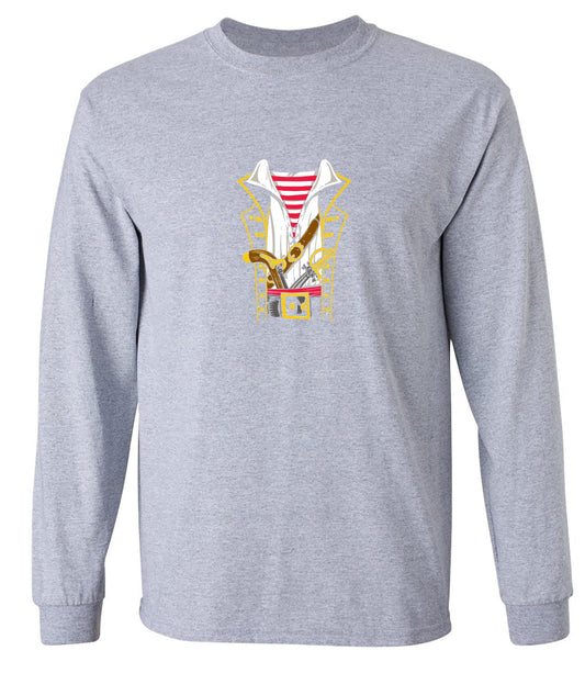 Funny T-Shirts design "Pirate Outfit  T-shirt - Long Sleeve"