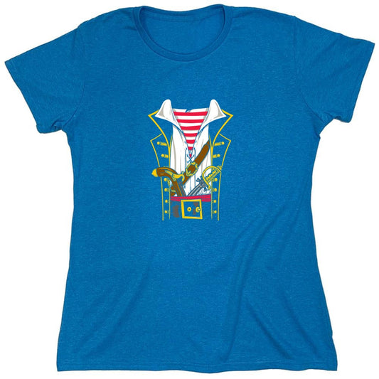 Funny T-Shirts design "Pirate Outfit  T-shirt - Womens"